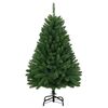 vidaXL Artificial Christmas Tree Green 120 cm PVC and Metal
