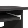 vidaXL Desk Grey 80x45x74 cm Engineered Wood