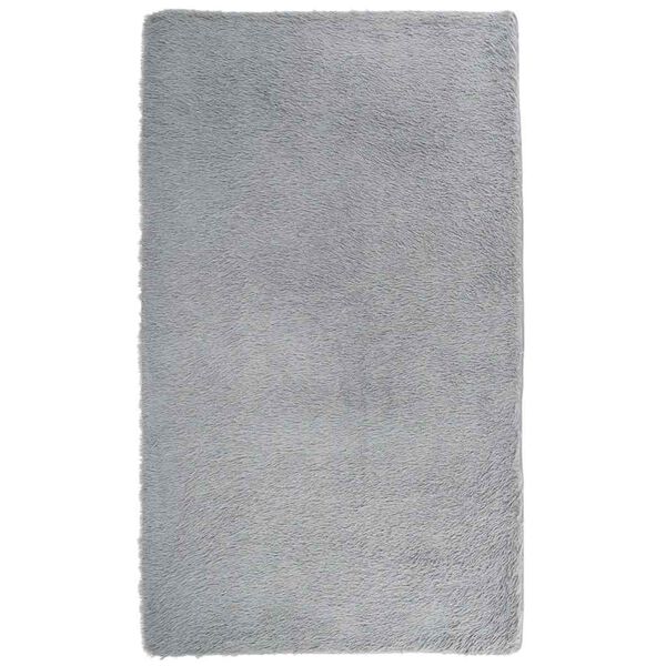 vidaXL Shaggy Rug High Pile NAVARRA Light Grey 60x100 cm Polyester