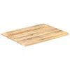 vidaXL Table Top Solid Mango Wood 25-27 mm 70x60 cm
