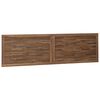 vidaXL Bed Headboard Natural Solid Teak Wood