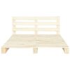 vidaXL Pallet Bed Frame without Mattress 160x200 cm Solid Wood Pine