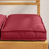 vidaXL Pallet Cushion for suitable for Seat 4 pcs Wine Red