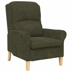 vidaXL Armchair Army green 76 x 94 x 102 cm Faux leather