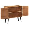vidaXL Sideboard Solid Mango Wood 85x30x75 cm