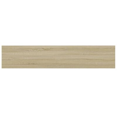 vidaXL Bookshelf Boards 8 pcs Sonoma Oak 100x20x1.5 cm Engineered Wood
