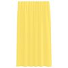 vidaXL Voile Curtains with Rod Pockets 2 pcs Yellow