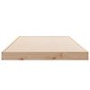 vidaXL Floor Bed Frame Natural 223.5 x 84 x 9 cm Solid Pine Wood
