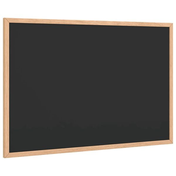 vidaXL Chalkboard with Solid Pine Wood Frame Black 60x40 cm