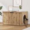 vidaXL Cat House Artisian Oak 85 x 55 x 50.5 cm Engineered Wood