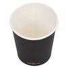 vidaXL Coffee Paper Cups 200 ml 100 pcs Black