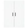 vidaXL Highboard White 69.5x34x180 cm Engineered Wood