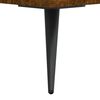 vidaXL Coffee Tables 2 pcs Smoked Oak 50x50x40 cm Engineered Wood