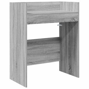 vidaXL DJ Table Grey Sonoma 102 x 45 x 102 cm Engineered Wood