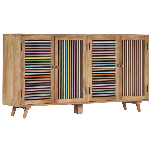 vidaXL Sideboard 150x30x75 cm Solid Mango Wood