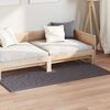 vidaXL Area Rugs Rectangular HUARTE Anthracite 150 x 80 cm Polyester