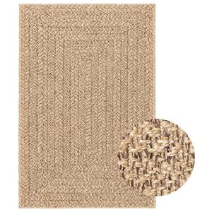 vidaXL Rug ZIZUR 200x290 cm Jute Look Indoor and Outdoor