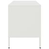vidaXL TV Cabinets 2 pcs White 68x39x50.5 cm Steel