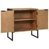 vidaXL Sideboard 70 x 35 x 75 cm Solid Acacia wood