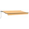 vidaXL Retractable Awning Sand 4 x 2 m Fabric