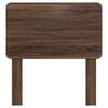 vidaXL Headboard with Headboard Brown Oak 75 cm Engineered wood