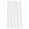 vidaXL Voile Curtain with Curtains 2 pcs White 140 x 140 cm Polyester