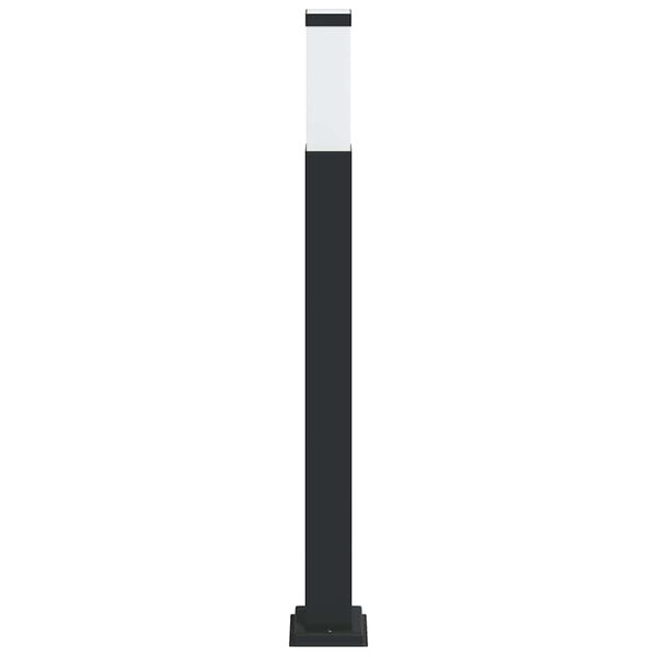 vidaXL Bollard Light 80 cm Black IP44
