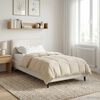 vidaXL Summer Duvet Cream 135 x 200 cm Microfiber and Teddy fleece