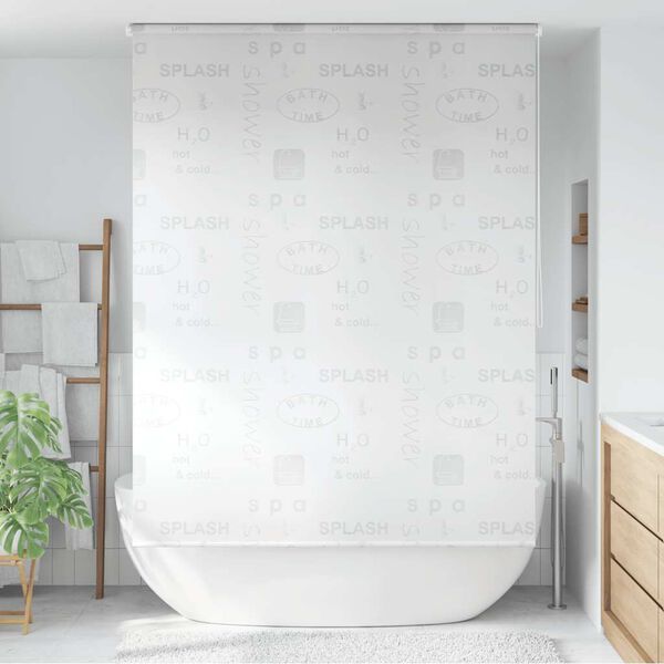 vidaXL Shower Roller Blind 140x240 cm Splash