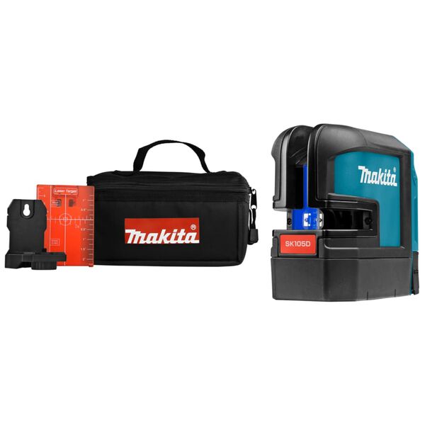 Makita Cross Line Laser Level 10.8 W Red 25 m Blue and Black