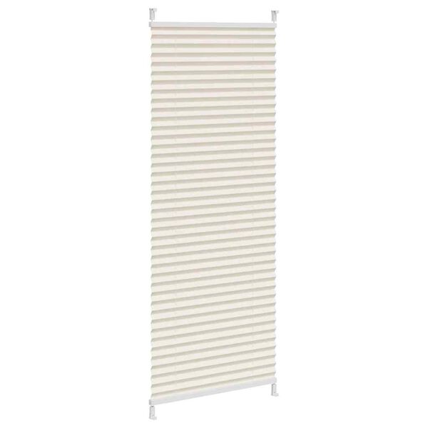 vidaXL Plisse Blind 40x100cm Cream