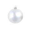 vidaXL 100 Piece Christmas Ball Set 3/4/6 cm White/Grey