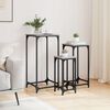 vidaXL Nesting Side Tables 3 pcs Grey Sonoma Engineered Wood