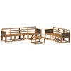 vidaXL Outdoor Sofa Set 7 pcs Natural Solid Acacia Wood