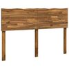 vidaXL Live Edge Headboard ROSTOCK Natural 150 cm Solid Acacia Wood