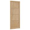 vidaXL Interior Door ORKDAL Brown 83 x 232 cm Plywood