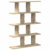 vidaXL Wall Cube Shelf 12 Compartments Sonoma Oak Engineered Wood