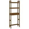 vidaXL Toilet Rack Honey Brown 63x26x171 cm Solid Wood Pine