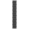 vidaXL Runner Rug BCF Black and White 60x450 cm