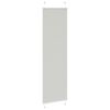 vidaXL Pleated Blind Light Grey 65x200 cm Fabric Width 64.4 cm Polyester