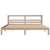vidaXL Bed Frame with Headboard without Mattress 200x200 cm