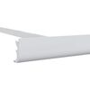 vidaXL Awning Frame Manual White 300 x 250 cm Aluminium