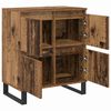 vidaXL Sideboard 2 pcs Old Wood 60 x 35 x 70 cm
