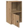 vidaXL Bookcase Artisan Oak 31x24x52 cm Engineered Wood
