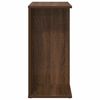 vidaXL Bedside Table Brown Oak 46.5x29x61 cm Engineered Wood
