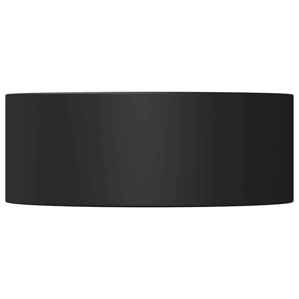 vidaXL Football Table Bumpers 16 pcs Black 3.3 x 2.8 x 1 cm Plastic