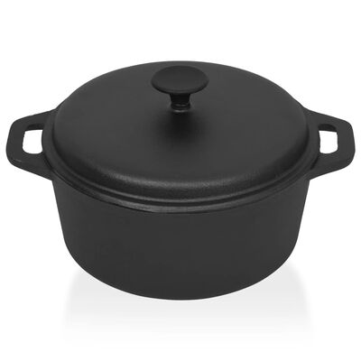 vidaXL Pot Ø26.5 cm Cast Iron