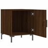 vidaXL Bedside Cabinets 2 pcs Brown Oak 40x40x50 cm Engineered Wood