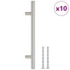 vidaXL Cabinet Handles 10 pcs Silver 160 mm Stainless Steel