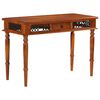 vidaXL Desk with Drawer 110x50x76 cm Solid Wood Acacia